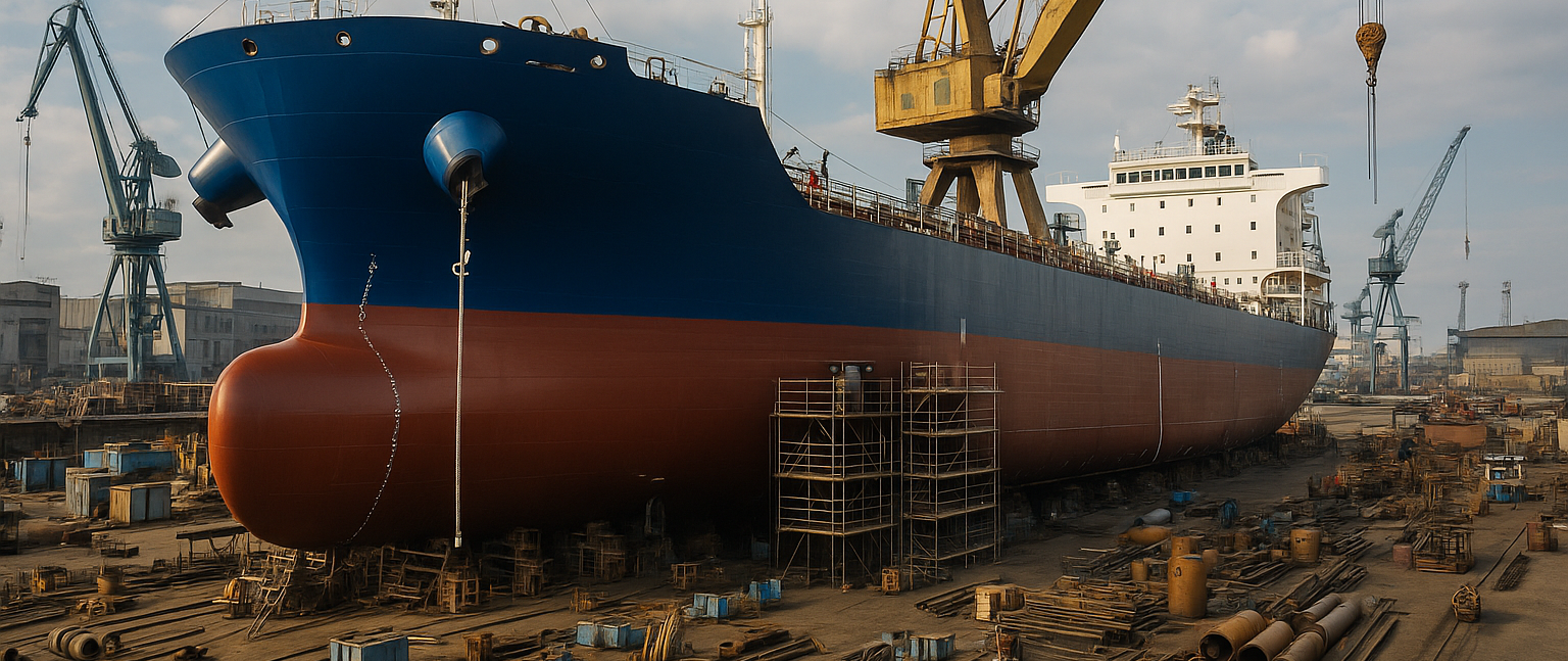 Processos Construtivos na Indústria Naval Moderna