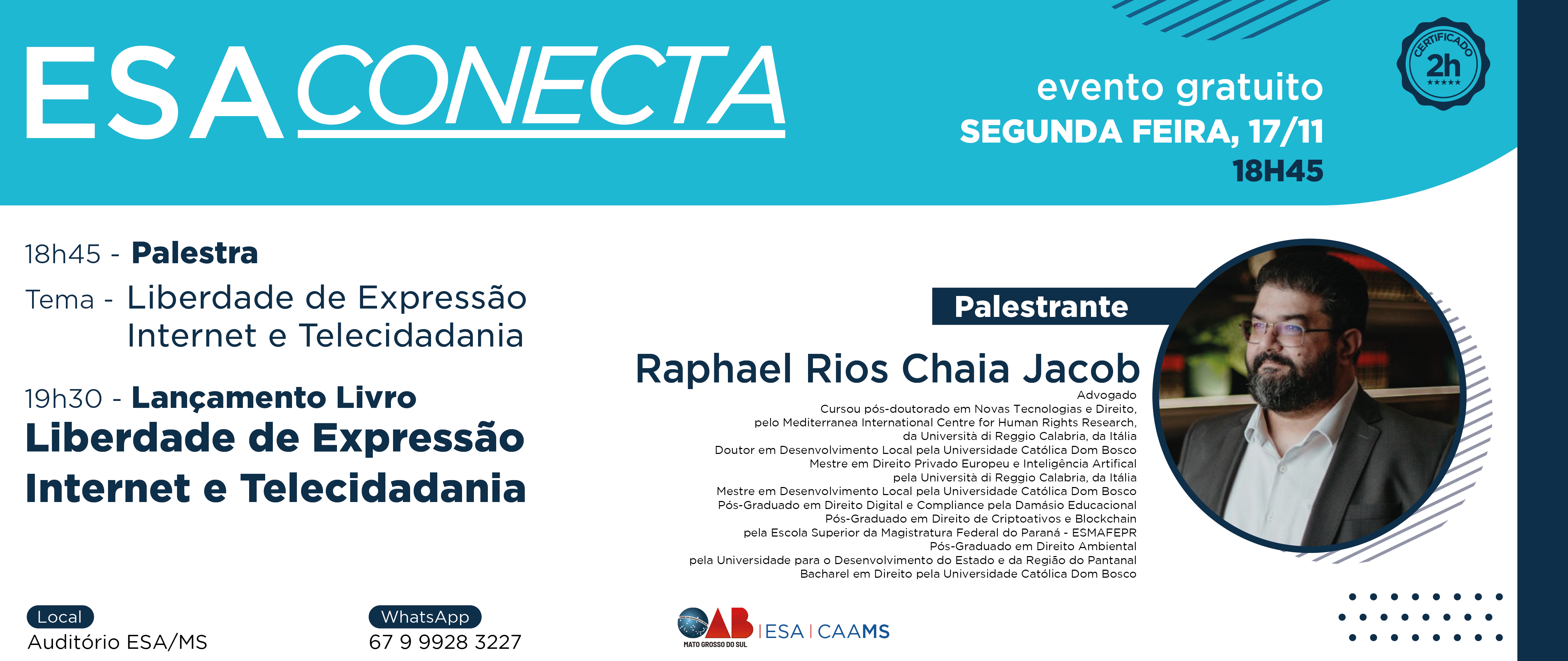 Liberdade de Expressão, Internet e Telecidadania