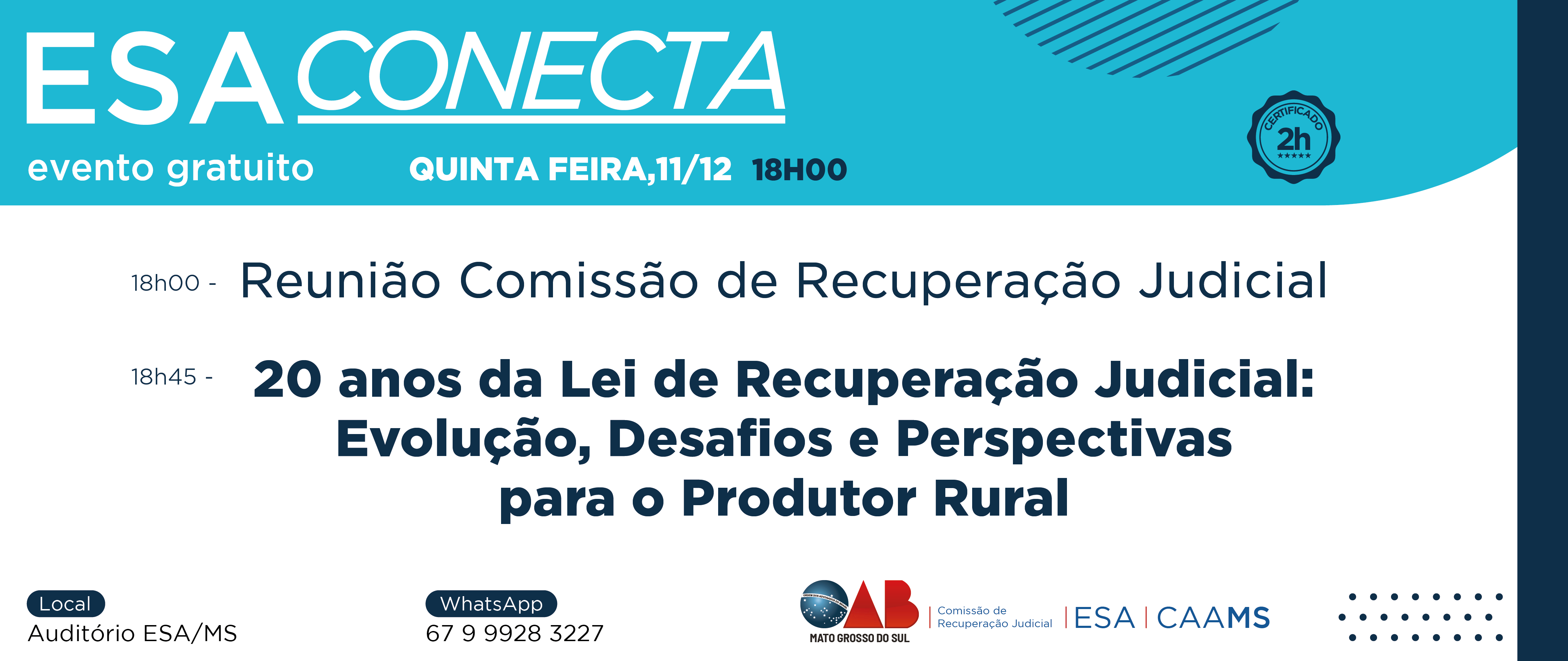 20 anos da Lei de Recuperação Judicial