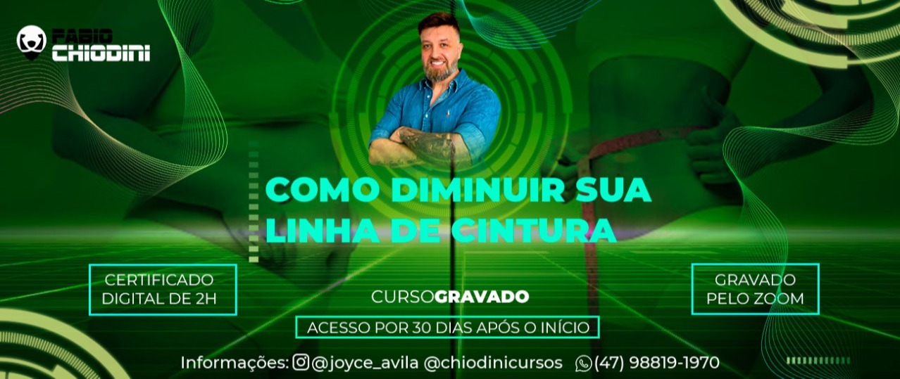 Curso Gravado - Como Diminuir Sua Linha de Cintura
