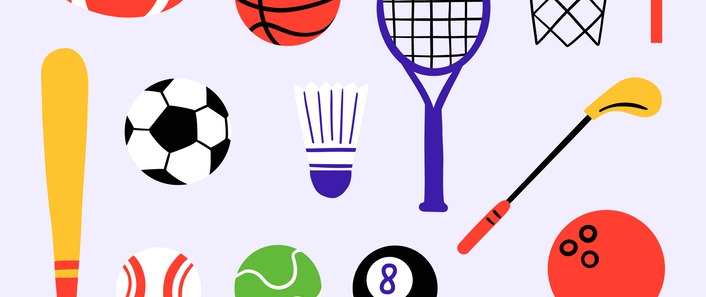 ESPORTES COM RAQUETE E TACO