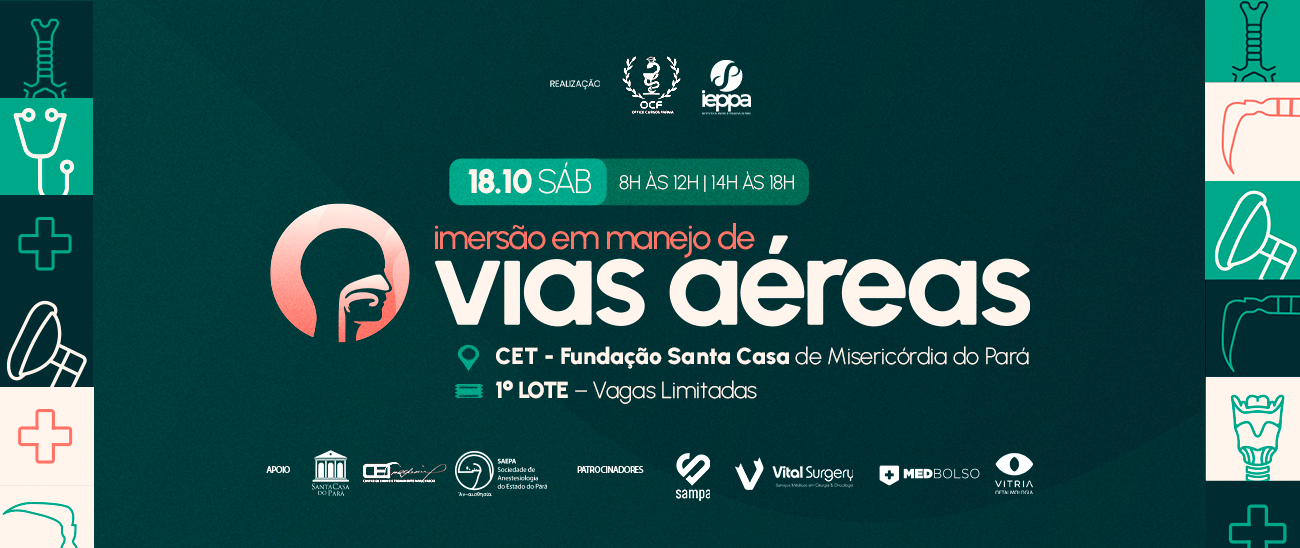 Curso de Imersão de Manejo das Vias Aéreas.