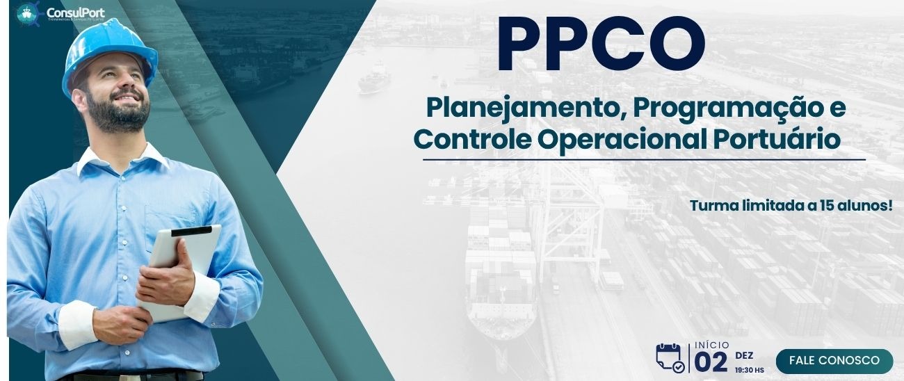 PPCO – Planejamento, Programação de Controle Operacional Portuário