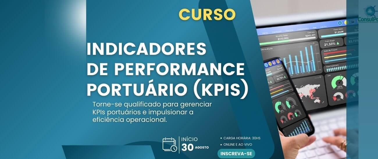 Indicadores de Performance de Operação e Manutenção Portuária + Power BI