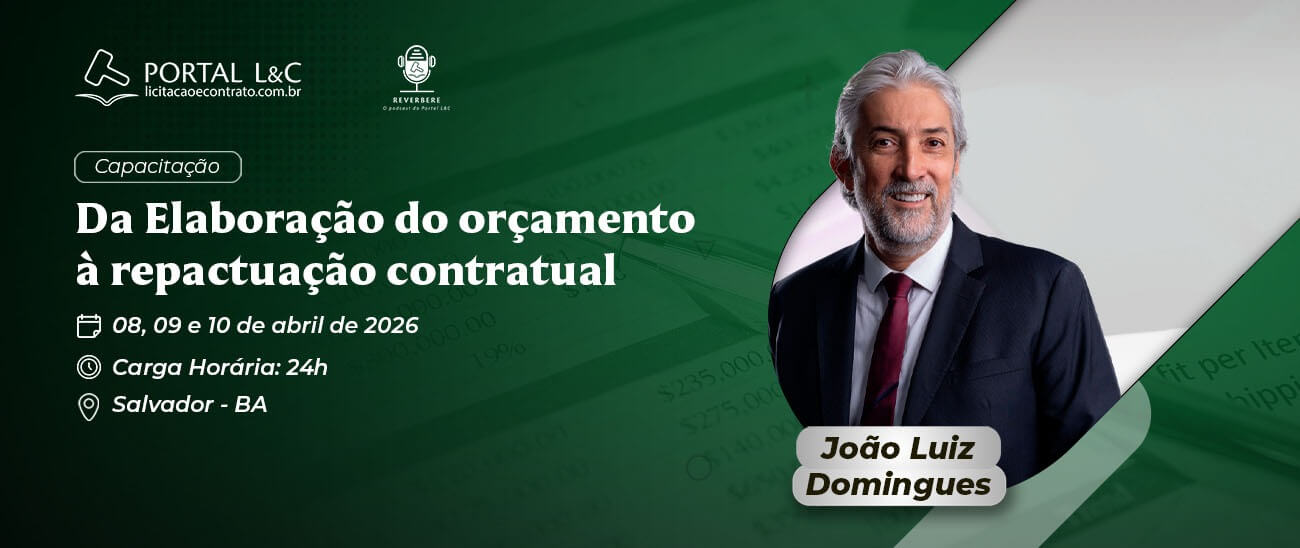 Da Elaboração do orçamento à repactuação contratual