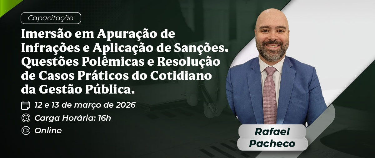Imersão em apuração de infrações e aplicação de sanções