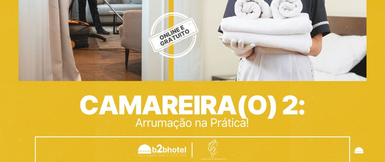 Camareira (o) 2: arrumação na prática!